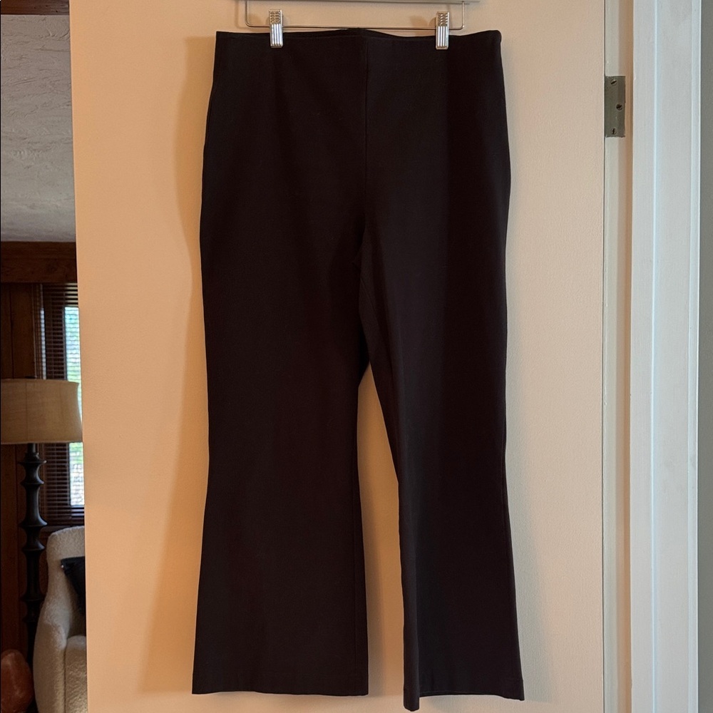 Theory Side Zip Flare Pants